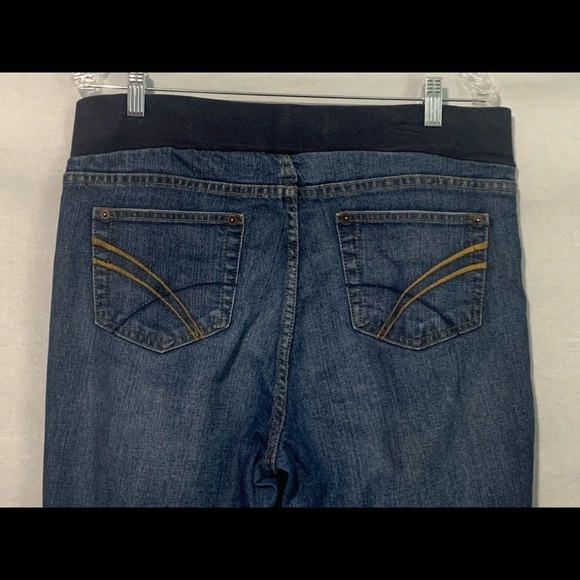 Oh Baby! by Motherhood Maternity Jeans Size Large Boot Cut - Picture 1 of 5